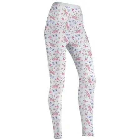 Women‘s Combed Cotton Thermal Underwear Pants - Raschel Knit For Ultimate Comfort