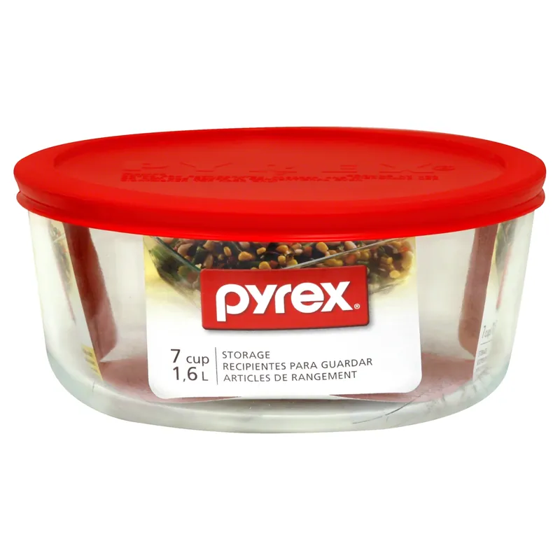 7 Cups Clear Food Storage Container 1 Pk
