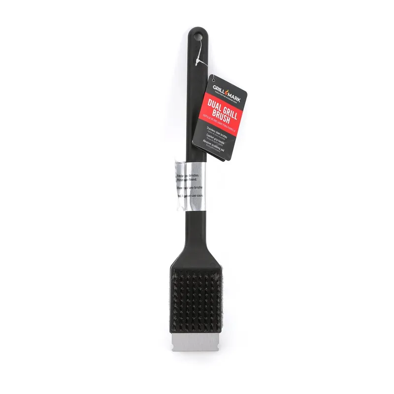 Grill Brush With Scraper 1 Pk