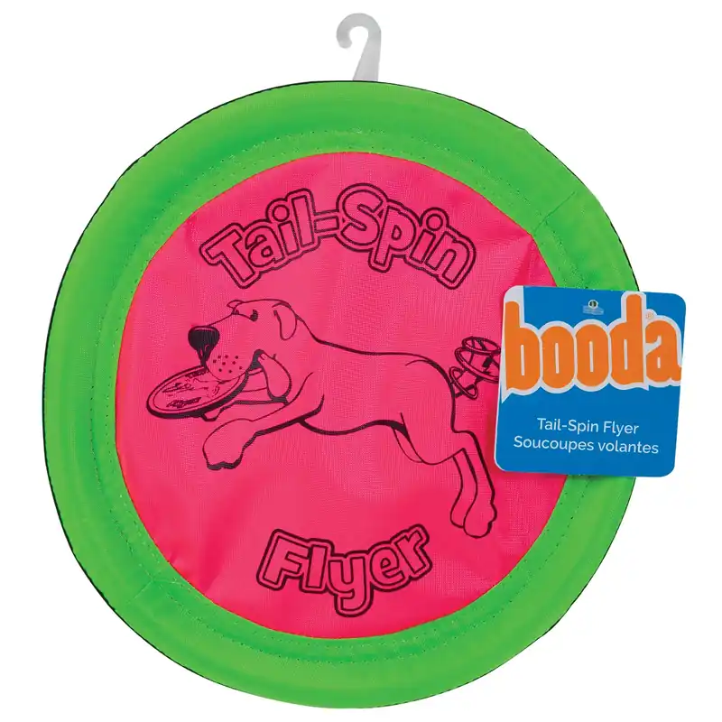For Dog Multicolored Fabric Flying Disc Dog Toy Medium 1 Pk