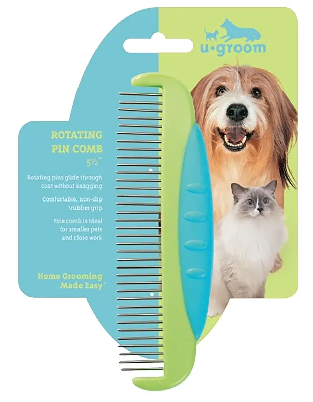 Blue/green Dog Routing Pin Comb 1 Pk