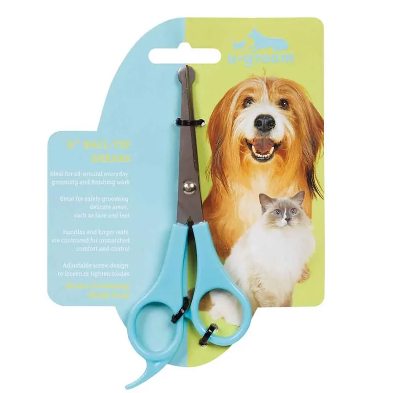 Ugroom Blue Cat/dog Shear 1 Pk