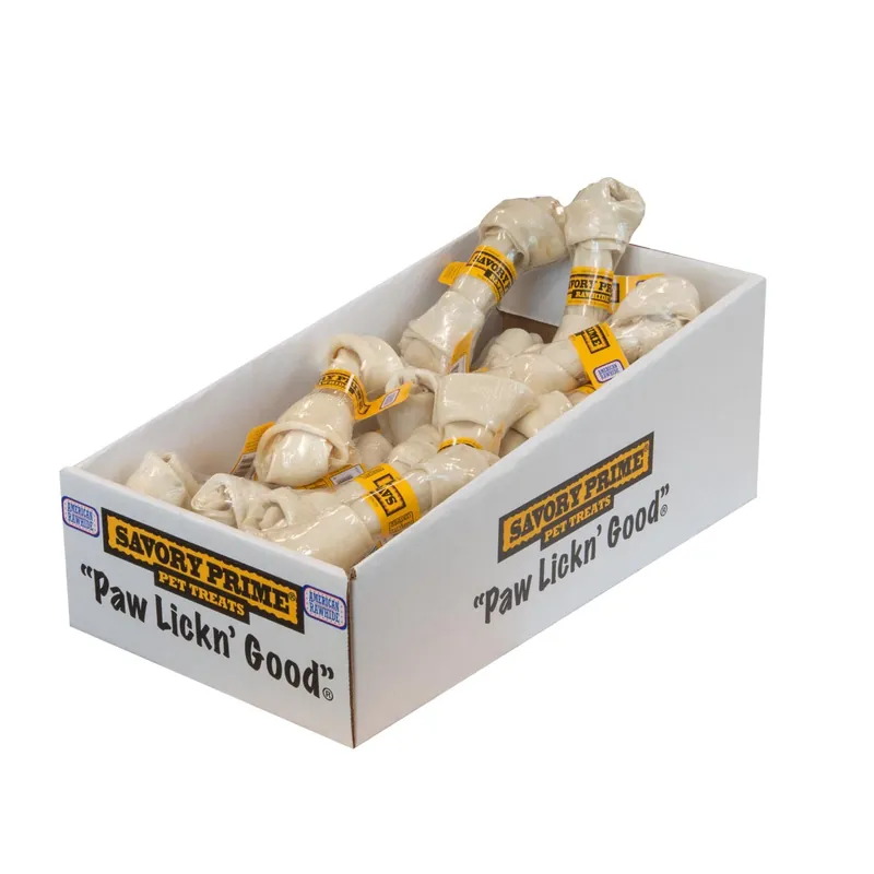 American Supreme Small Adult Knotted Bone Beef Rawhide 6-7 In. L 1 Pk