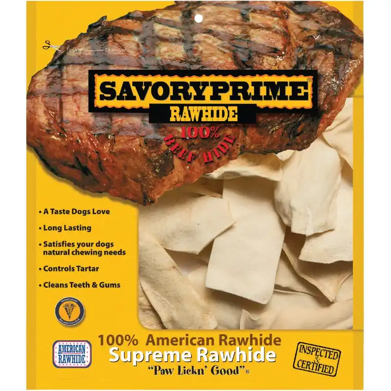 Natural All Size Dogs All Ages Rawhide Chips Beef Rawhide 6 In. L 1 Pk