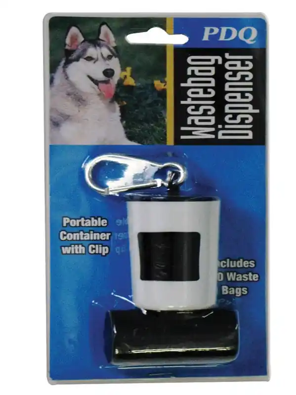 Plastic Dog Waste Bag Dispenser 20 Pk