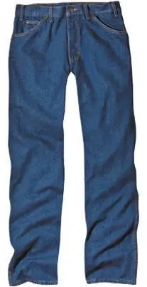 5-pocket Jeans, Rinsed Denim, Regular Fit, Men‘s 38 X 34-in.