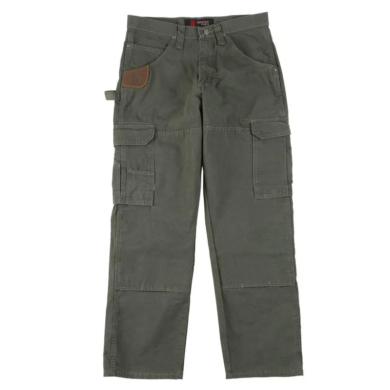 Men‘s Wrangler Riggs Workwear Relaxed Fit Ranger Pant, Size 42 X 34, Loden