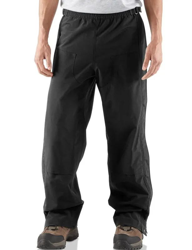 Men‘s Big & Tall Shoreline Pant - 3xl Regular - Waterproof Nylon - Black