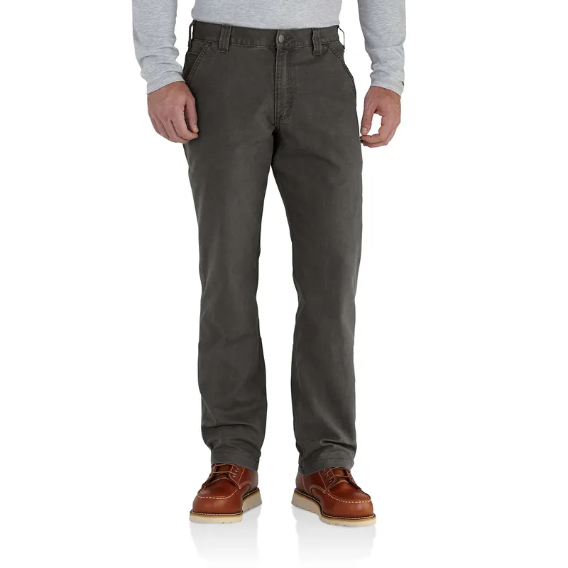 Rugged Flex Relaxed Fit Canvas Work Pant - W42 - Peat