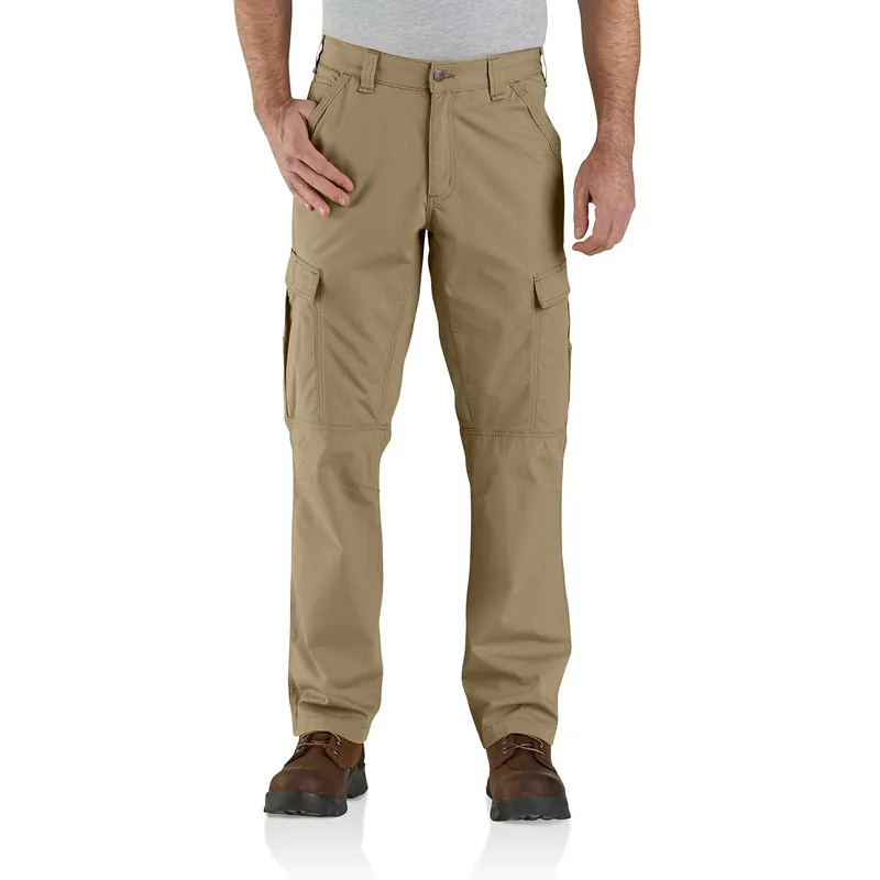Force Relaxed Fit Ripstop Cargo Work Pant W38 Dark Khaki