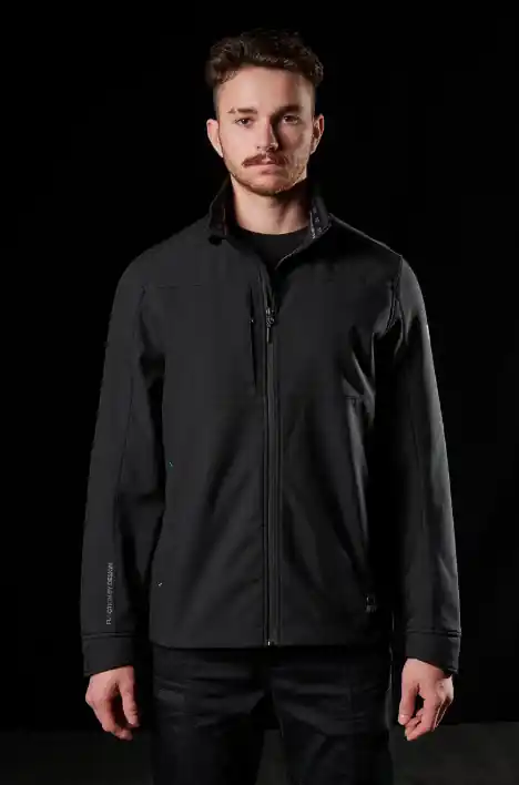Wo.3 Soft Shell Work Jacket, Black, 3xl - High Performance Outerwear