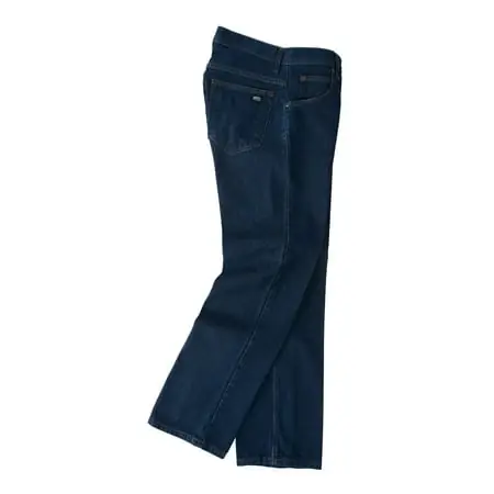 Denim Jean With Garment Wash Finish For Comfort And Style