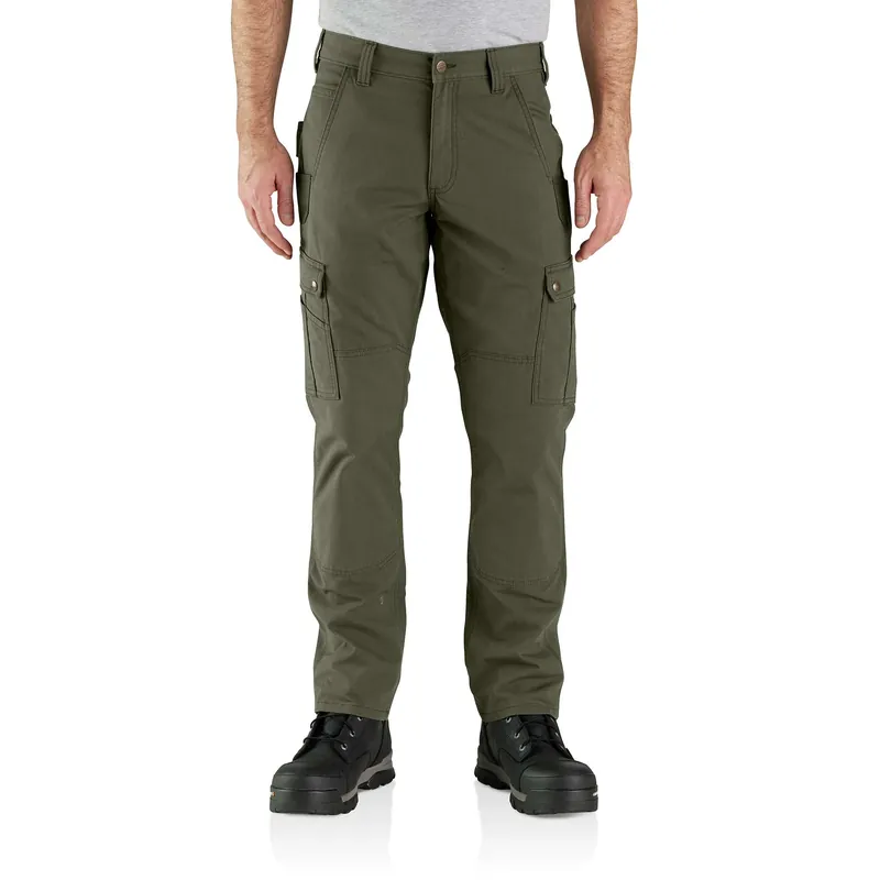 Rugged Flex Relaxed Fit Ripstop Cargo Work Pant W30 Basil