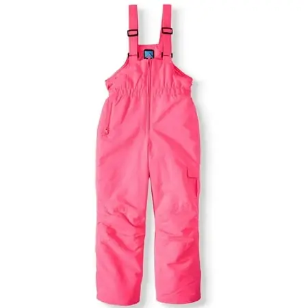 Iceburg Nunu Insulated Deluxe Snowsuit Ski Bib For Little Girls & Big Girls