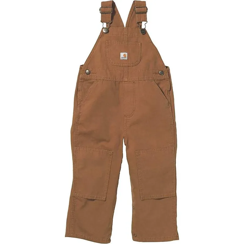 Toddler Boys‘ Canvas Bib Overalls - 4t - Carhartt Brown