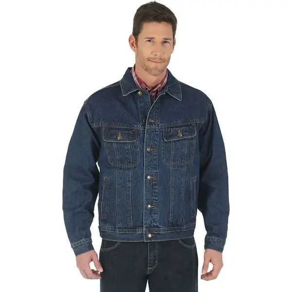 Men‘s Rugged Wear Unlined Denim Jacket, Antique Indigo, 2x-large