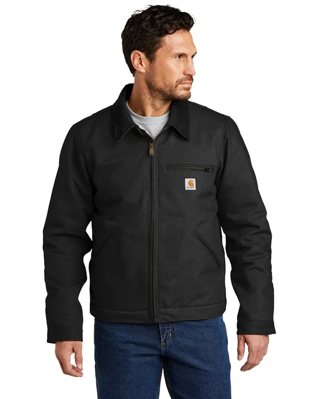 Men‘s Relaxed Fit Duck Blanket-lined Detroit Jacket - Xl - Black