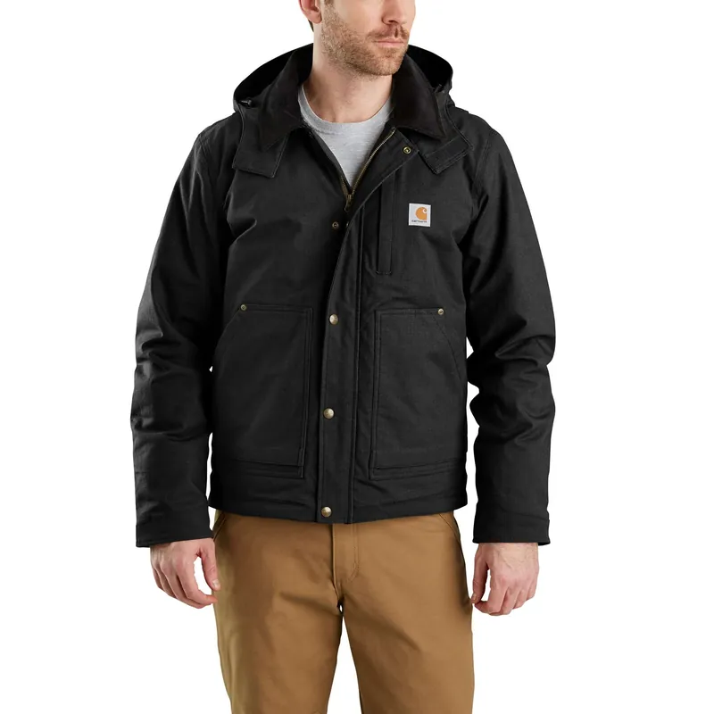 Men‘s Full Swing Relaxed Fit Ripstop Insulated Jacket - Xl - Black