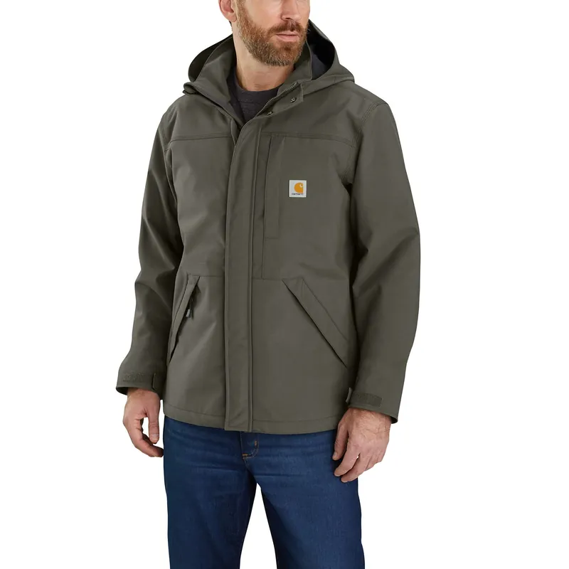 Storm Defender Loose Fit Heavyweight Jacket Xl Moss Waterproof Breathable