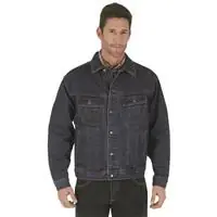 Men‘s Rugged Wear Unlined Denim Jacket - Big & Tall Sizes, Antique Indigo