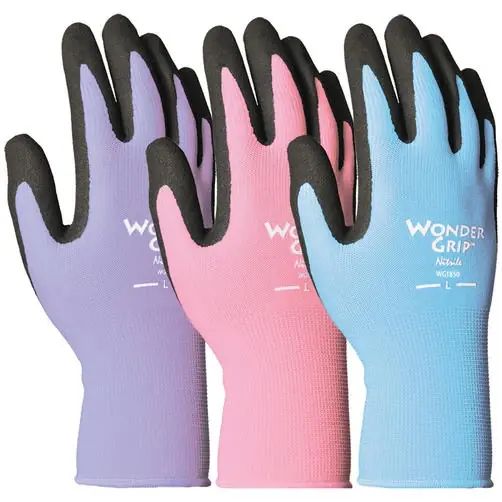 Garden Gloves, Large, Assorted Colors