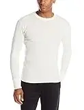Indera Men‘s 65/35 Waffle Knit Thermal Shirt, Natural, 3x-large