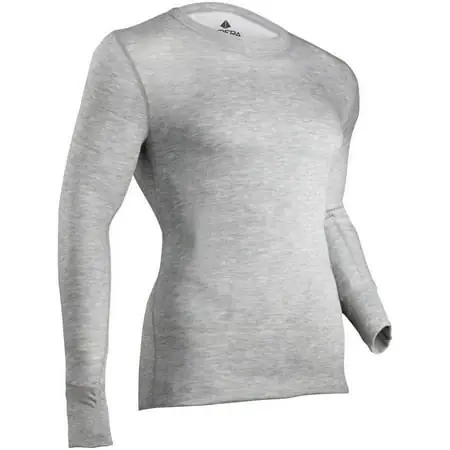 Men‘s 2-layer Rib Knit Performance Therma Shirt - Thermal Insulation And Comfort