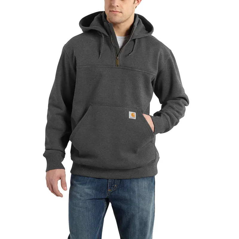 Men‘s Rain Defender Heavyweight Quarter-zip Sweatshirt - Xl - Carbon Heather