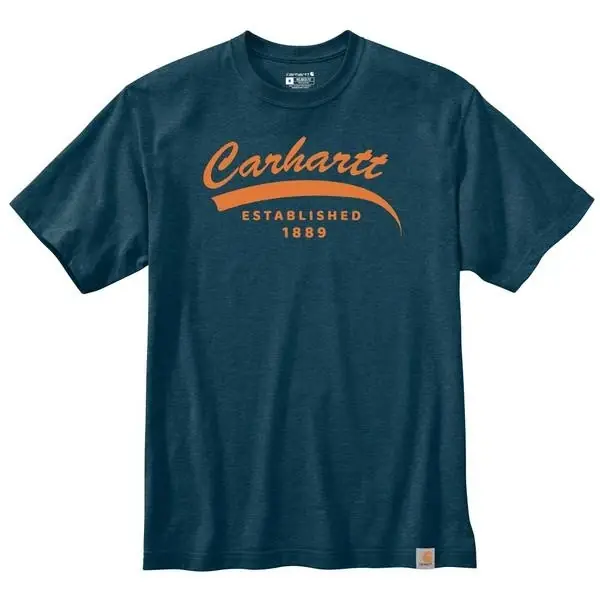 Men‘s Relaxed Fit Heavyweight Short-sleeve Graphic T-shirt - Durable Comfort