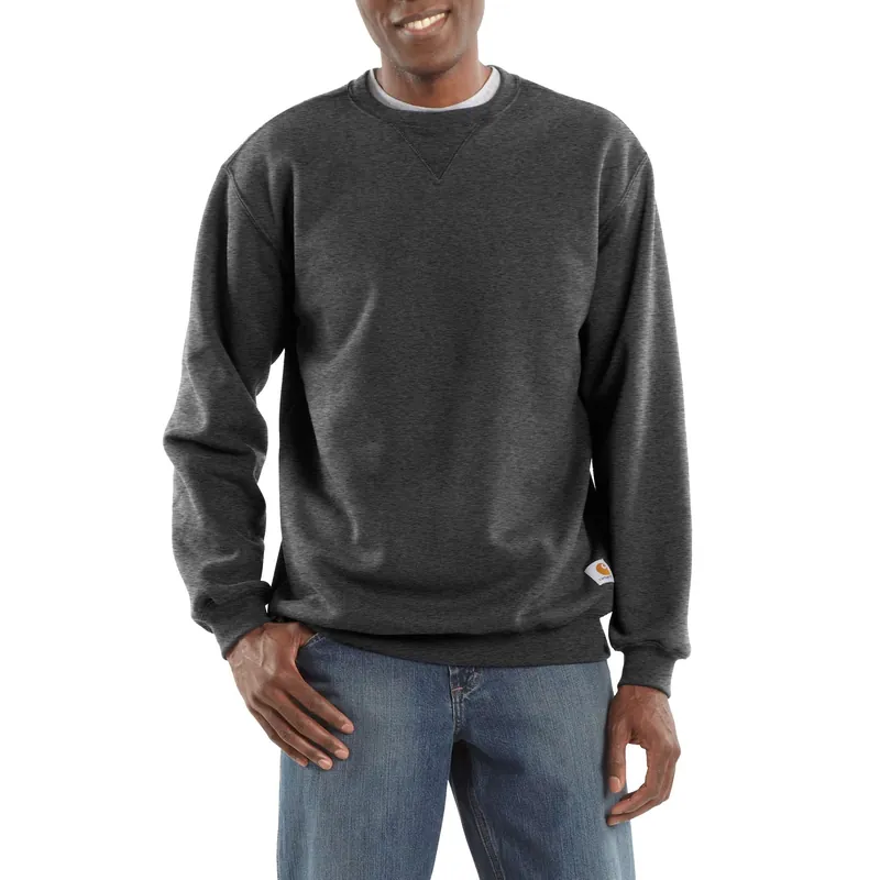 Men‘s Loose Fit Midweight Crewneck Sweatshirt - 2xl - Carbon Heather