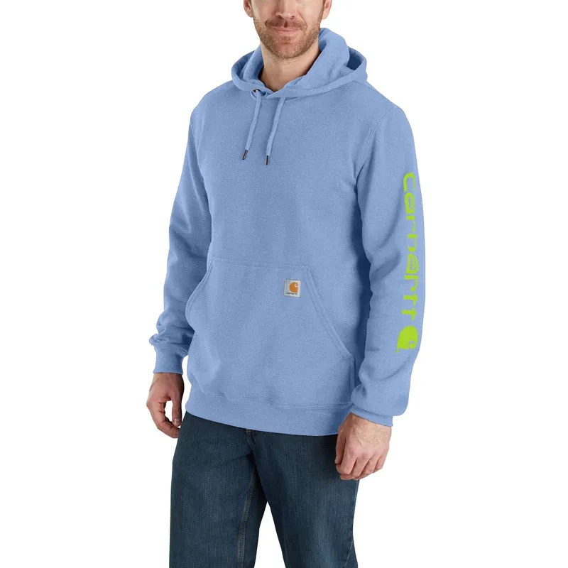 Loose Fit Midweight Logo Sleeve Graphic Sweatshirt, Skystone, 3xl