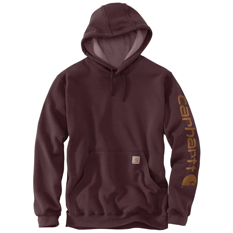 Men‘s Loose Fit Midweight Logo Sleeve Graphic Sweatshirt - Xl Port