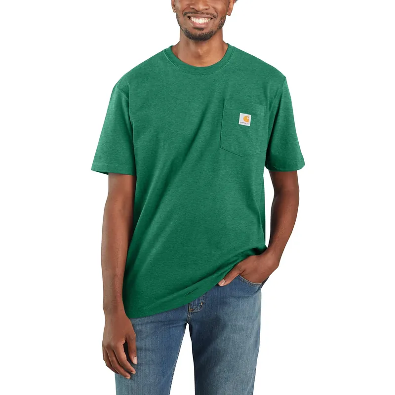 Men‘s K87 Loose Fit Heavyweight Short-sleeve Pocket T-shirt - North Woods Heather