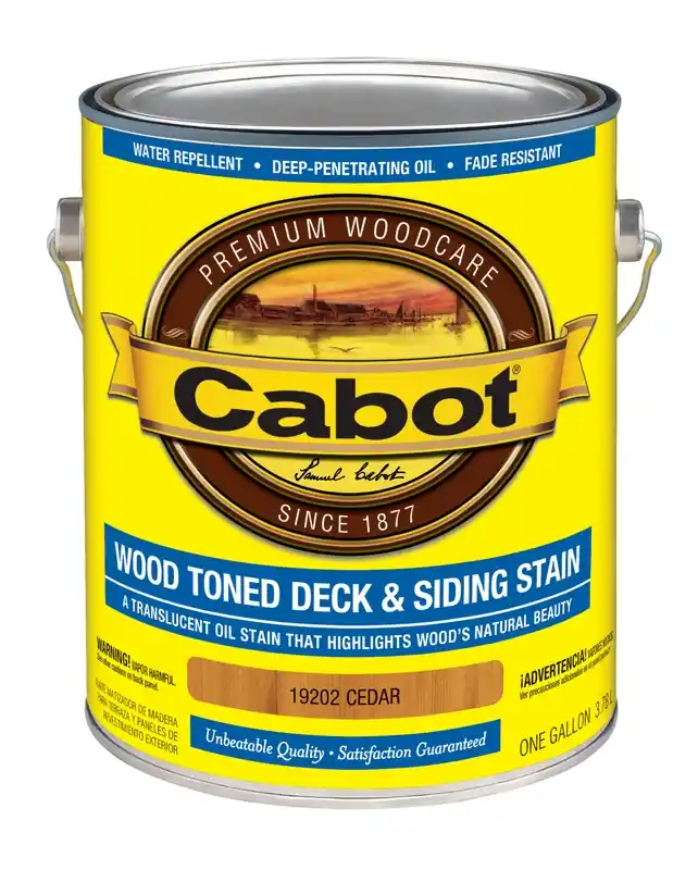 Wood Toned Deck & Siding Stain, Cedar, 1-gallon