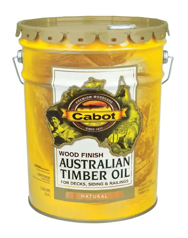 Australian Timber Oil Wood Stain Finish, 5-gallon