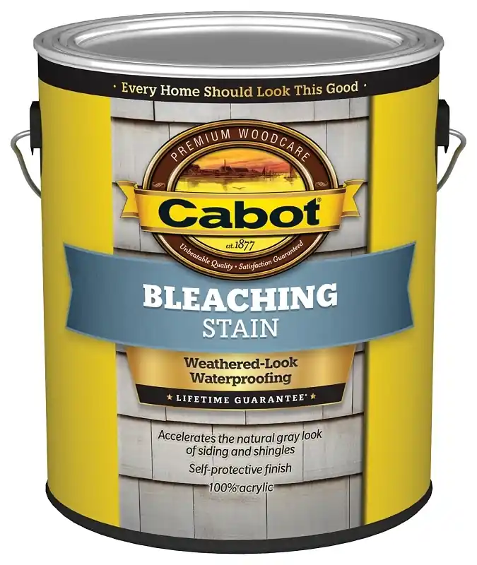 Bleaching Stain, Acrylic, Natural Driftwood Gray, 1-gallon