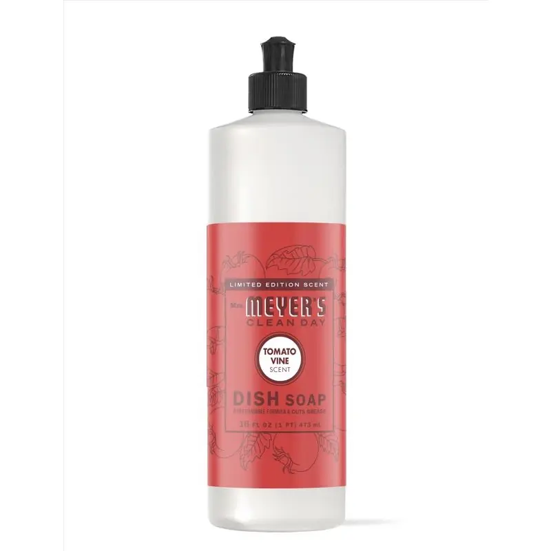 Clean Day Tomato Vine Scent Liquid Dish Soap 16 Oz