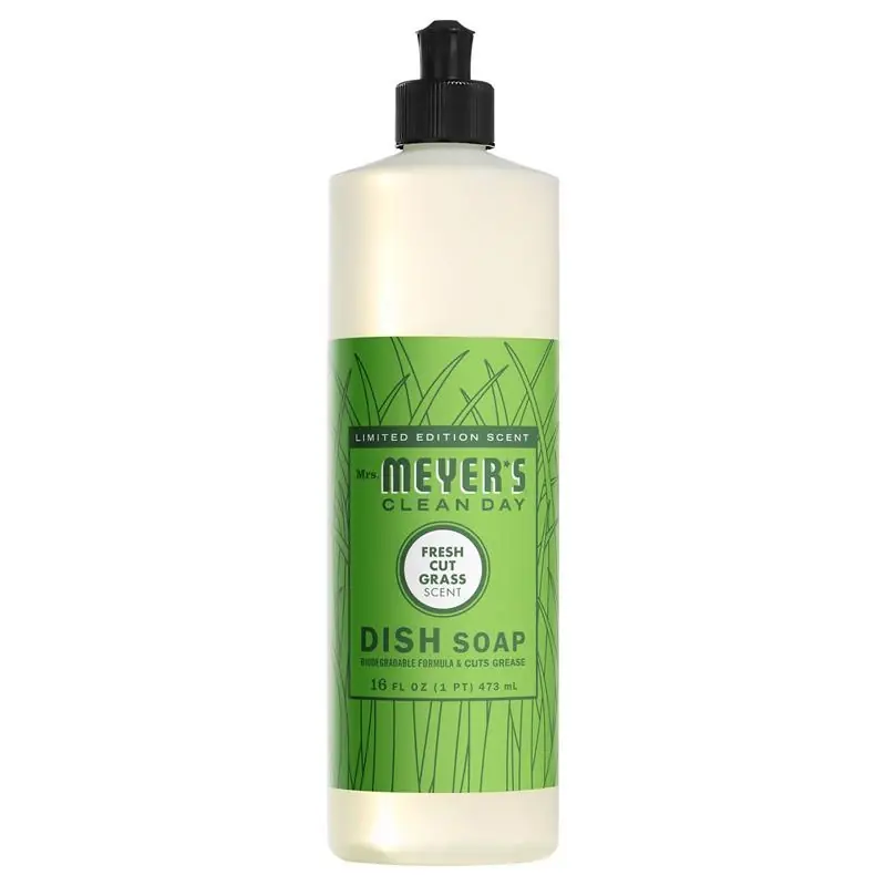 Clean Day Fresh Cut Grass Liquid Dish Soap 16 Oz