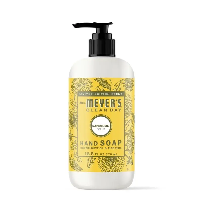 Clean Day Dandelion Liquid Hand Soap 12.5 Oz Bottle
