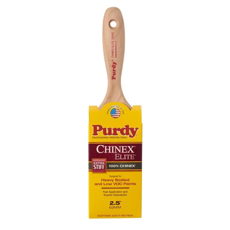 Chinex Elite Sprig 2-1/2 In. Extra Stiff Flat Trim Paint Brush