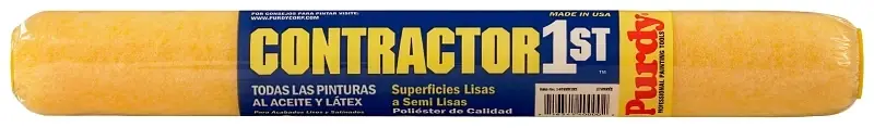Contractor 1st Polyester 18 In. W X 3/8 In. Paint Roller Cover 1 Pk
