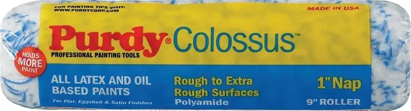 Colossus Polyamide Fabric 9 In. W X 1 In. Paint Roller Cover 1 Pk