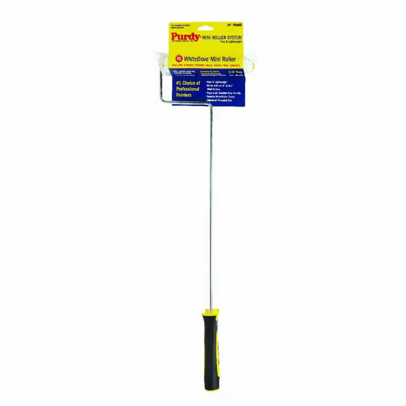 White Dove 6.5 In. X 3/8 In. Mini Paint Roller Frame And Cover Set