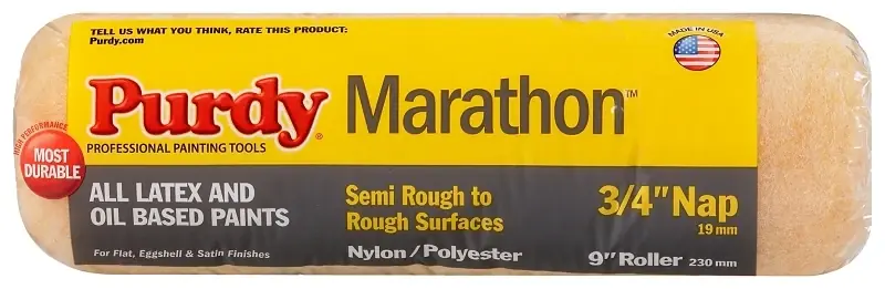Marathon Nylon/polyester 9 In. W X 3/4 In. Paint Roller Cover 1 Pk