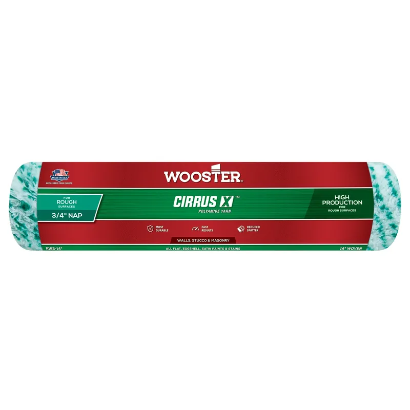 Cirrus X Yarn 14 In. W X 3/4 In. Paint Roller Cover 1 Pk