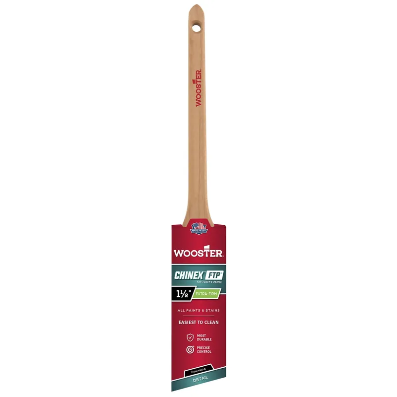 Thin Angle Sash Paint Brush, Chinex Ftp, 1.5-in.