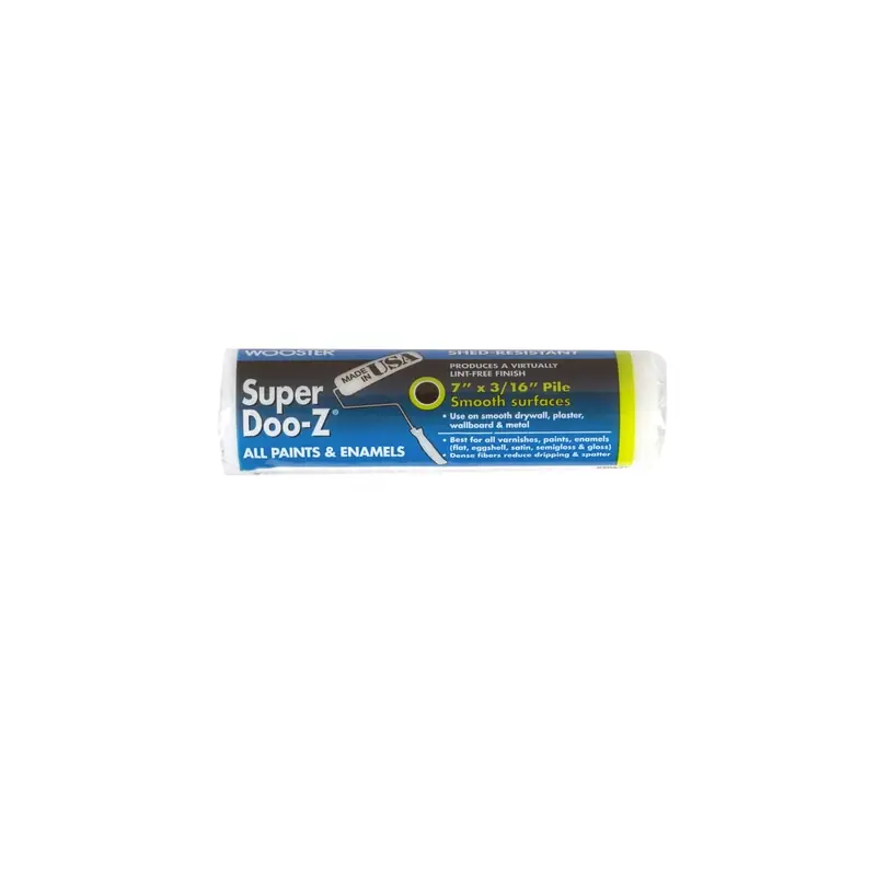 Super Doo-z Fabric 7 In. W X 3/16 In. Regular Paint Roller Cover 1 Pk