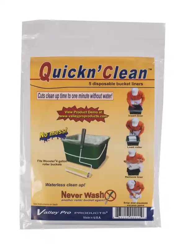 Quickn Clean Clear 4 Gal Plastic Bucket