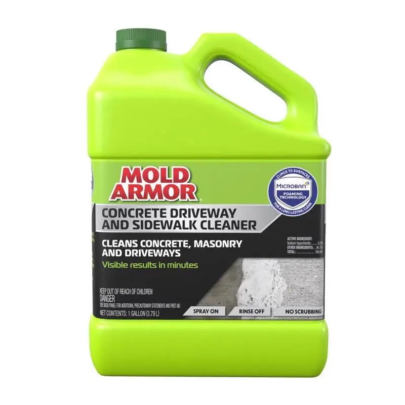 Concrete Driveway & Sidewalk Cleaner, Microban Foaming Technology, Gallon