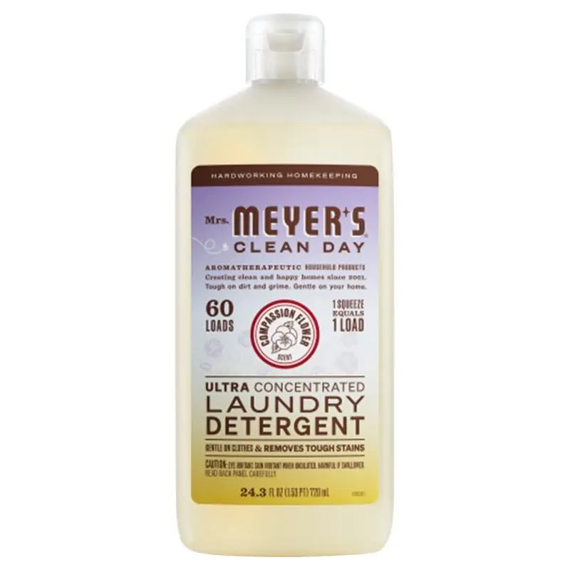 Clean Day Compassion Flower Detergent Concentrate Liquid 24.3 Oz